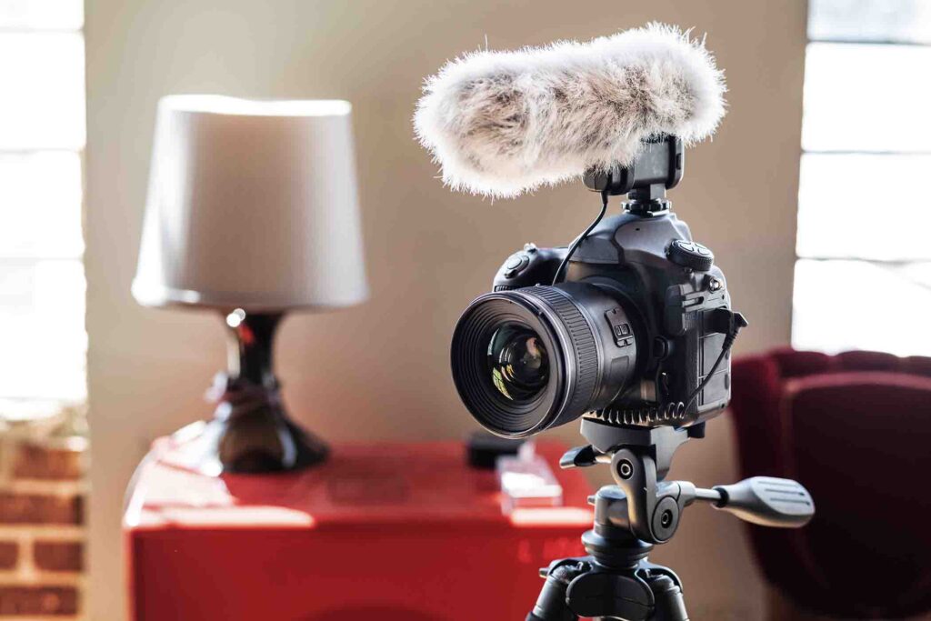 Mikrofon zum Filmen
