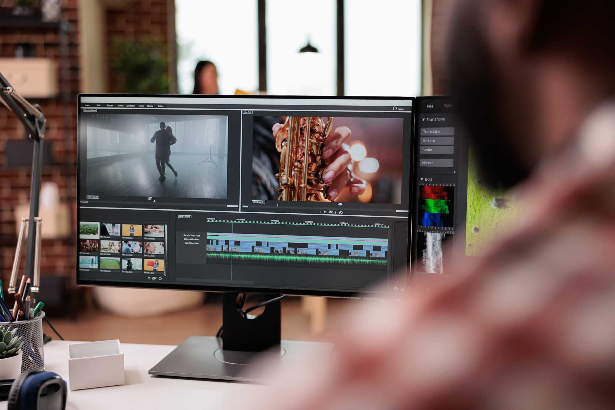 Editing im Video Workshop